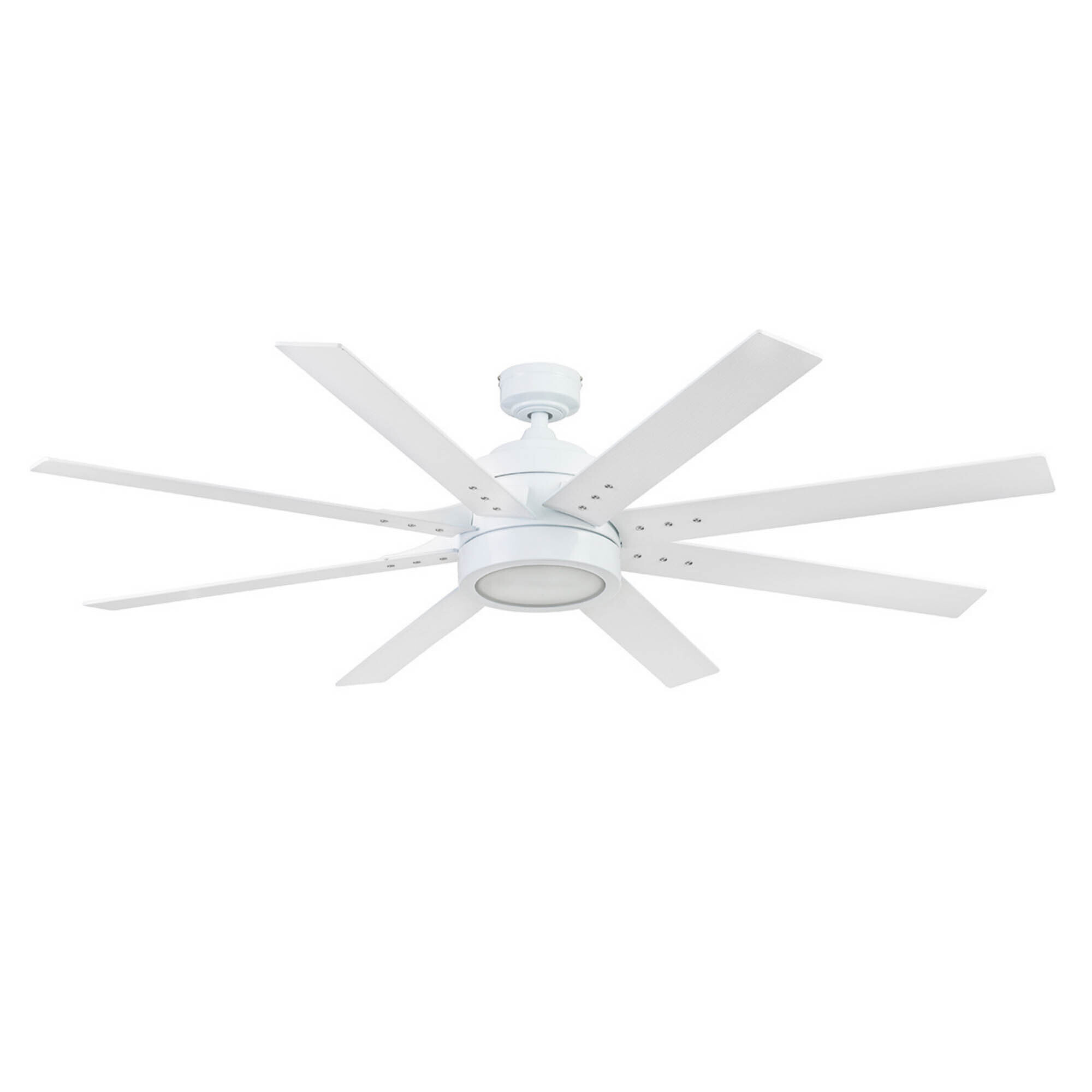 Honeywell, 62in. Honeywell Xerxes Modern Ceiling Fan , White, Fan Diameter 62 in, Fan Blade Span 60+, Air Delivery 4334 cfm, Model# 51628